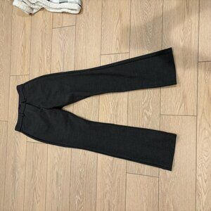 Express Grey Columnist Boot High Rise Work Pants